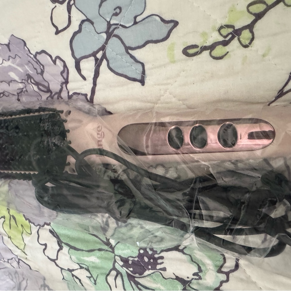 L'ANGE LOT of 2 Styling tools White Straightener Pink Heat Brush - Picture 8 of 8